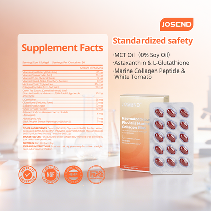 Haematococcus Pluvialis Marine Collagen Plus