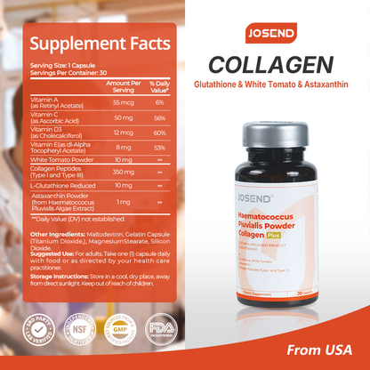 Haematococcus Pluvialis Powder Collagen Plus