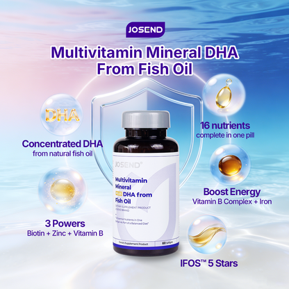 Multivitamin Mineral Plus DHA from Fish Oil