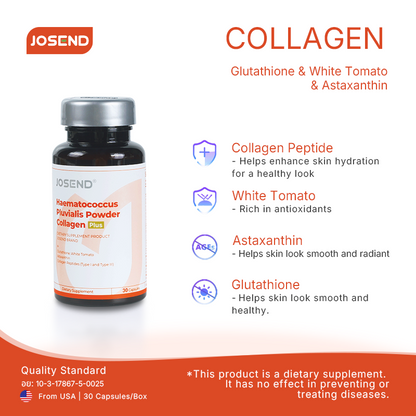 Haematococcus Pluvialis Powder Collagen Plus